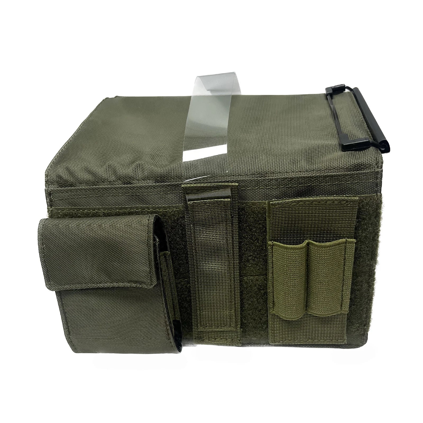 Prancheta de Perna para Piloto (Kneeboard Coxal) com Suporte para Anotações
