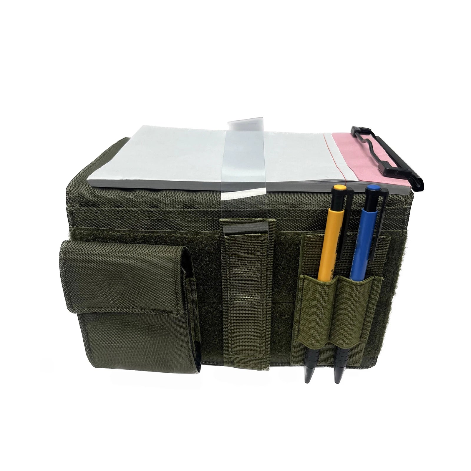 Prancheta de Perna para Piloto (Kneeboard Coxal) com Suporte para Anotações