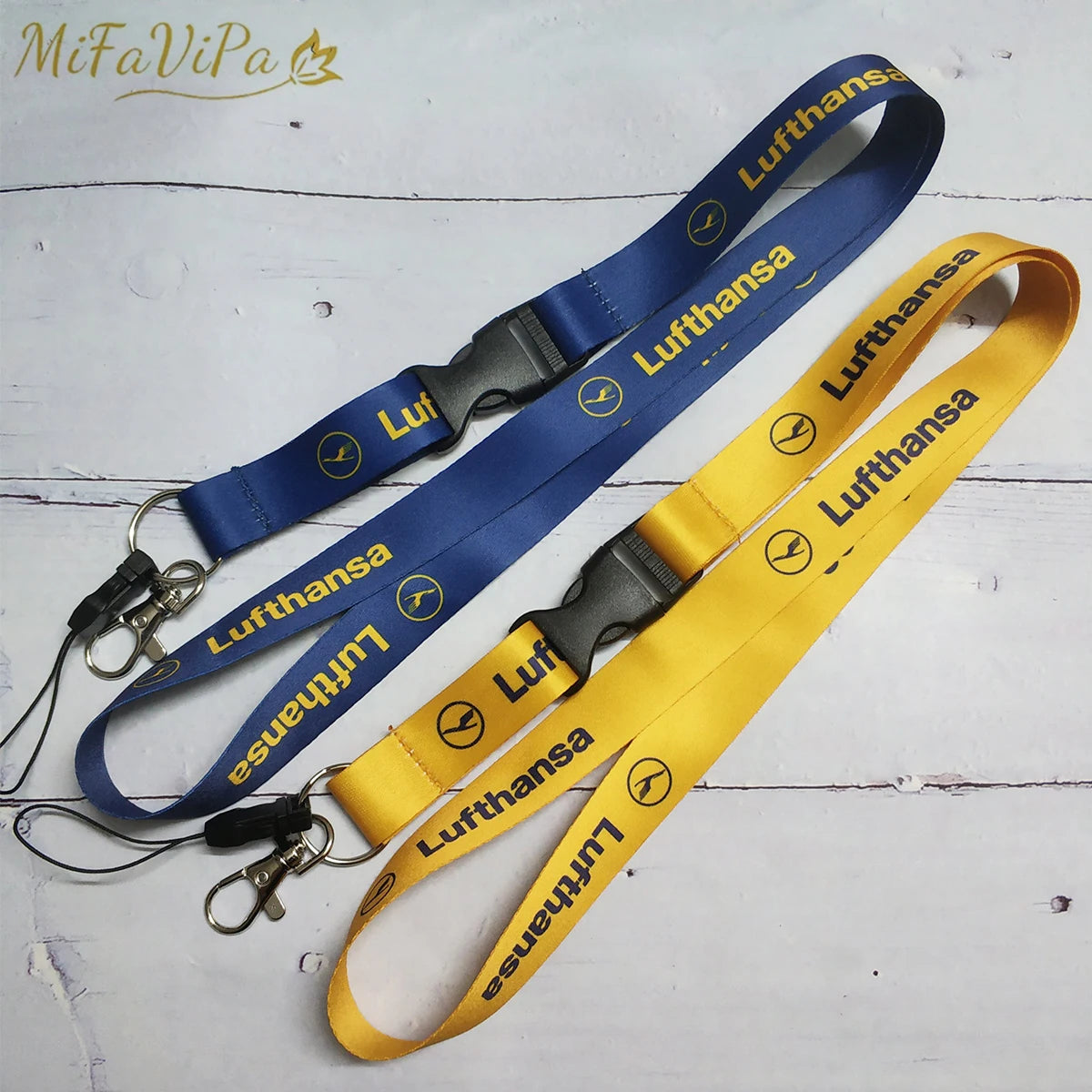 Chaveiro Cordão de Pescoço Aviação (Lanyard Piloto & Tripulação)