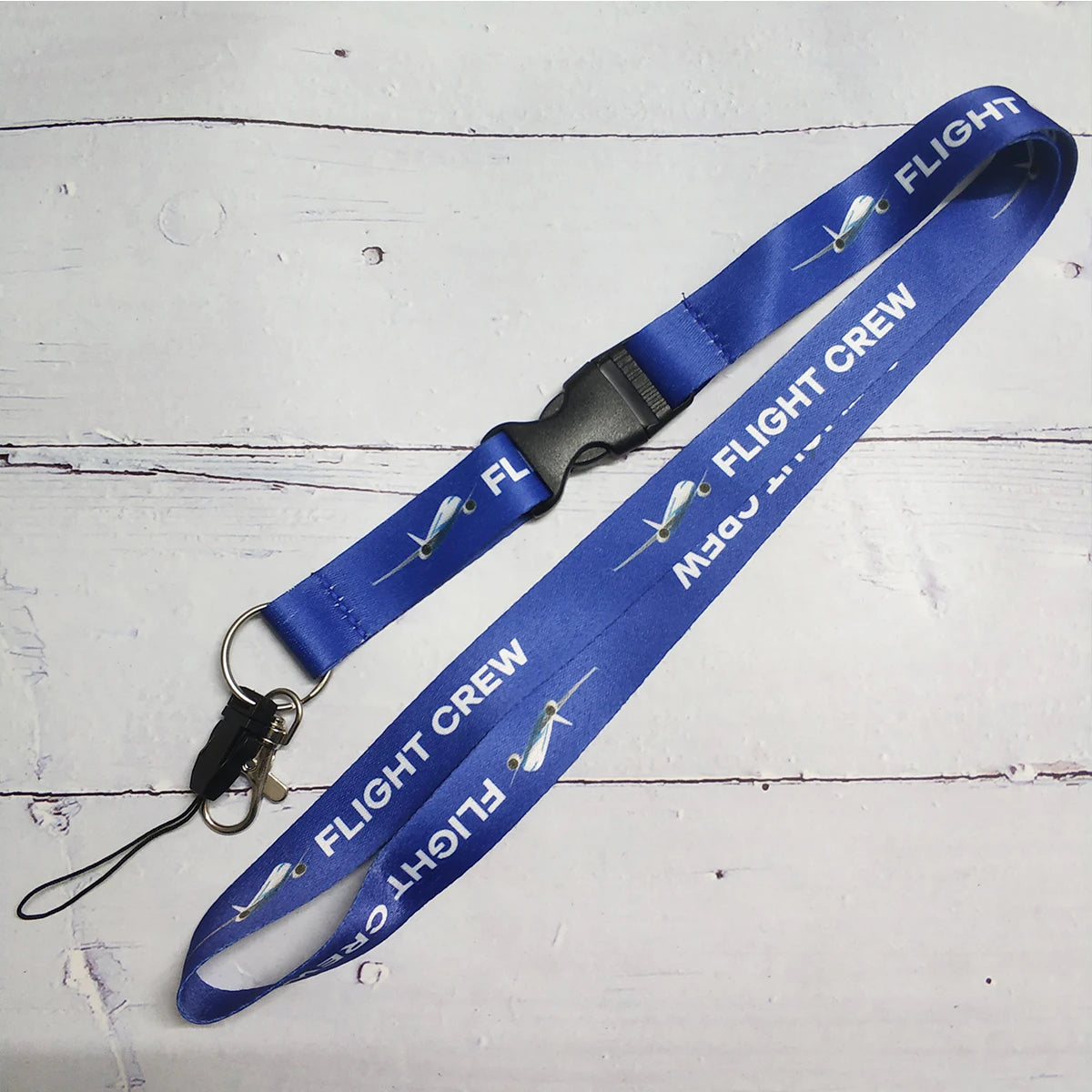 Chaveiro Cordão de Pescoço Aviação (Lanyard Piloto & Tripulação)