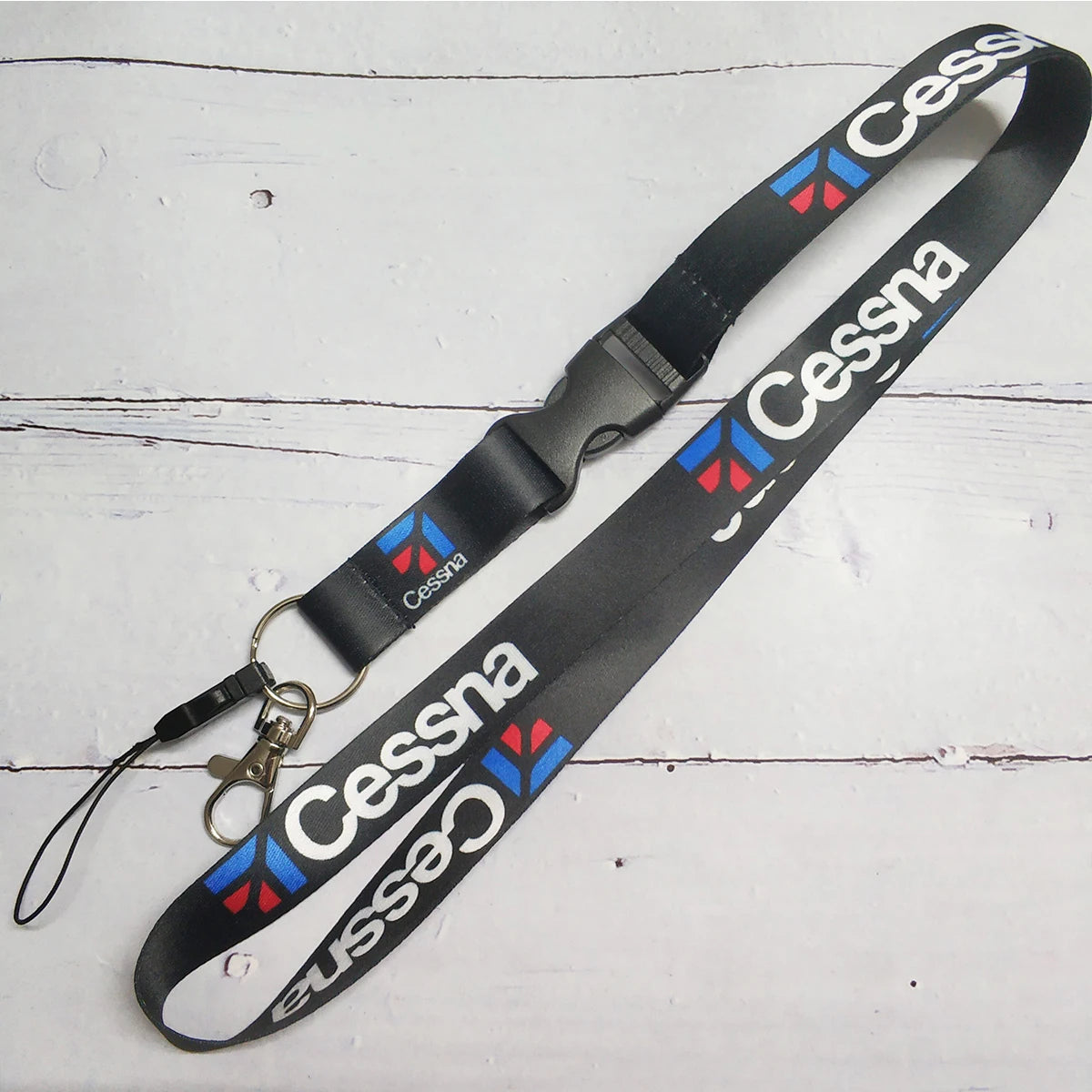 Chaveiro Cordão de Pescoço Aviação (Lanyard Piloto & Tripulação)