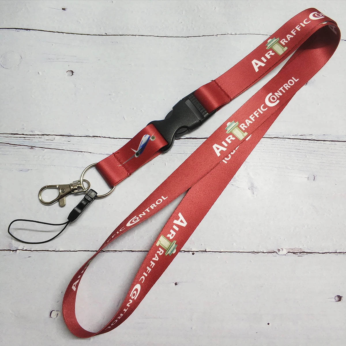 Chaveiro Cordão de Pescoço Aviação (Lanyard Piloto & Tripulação)