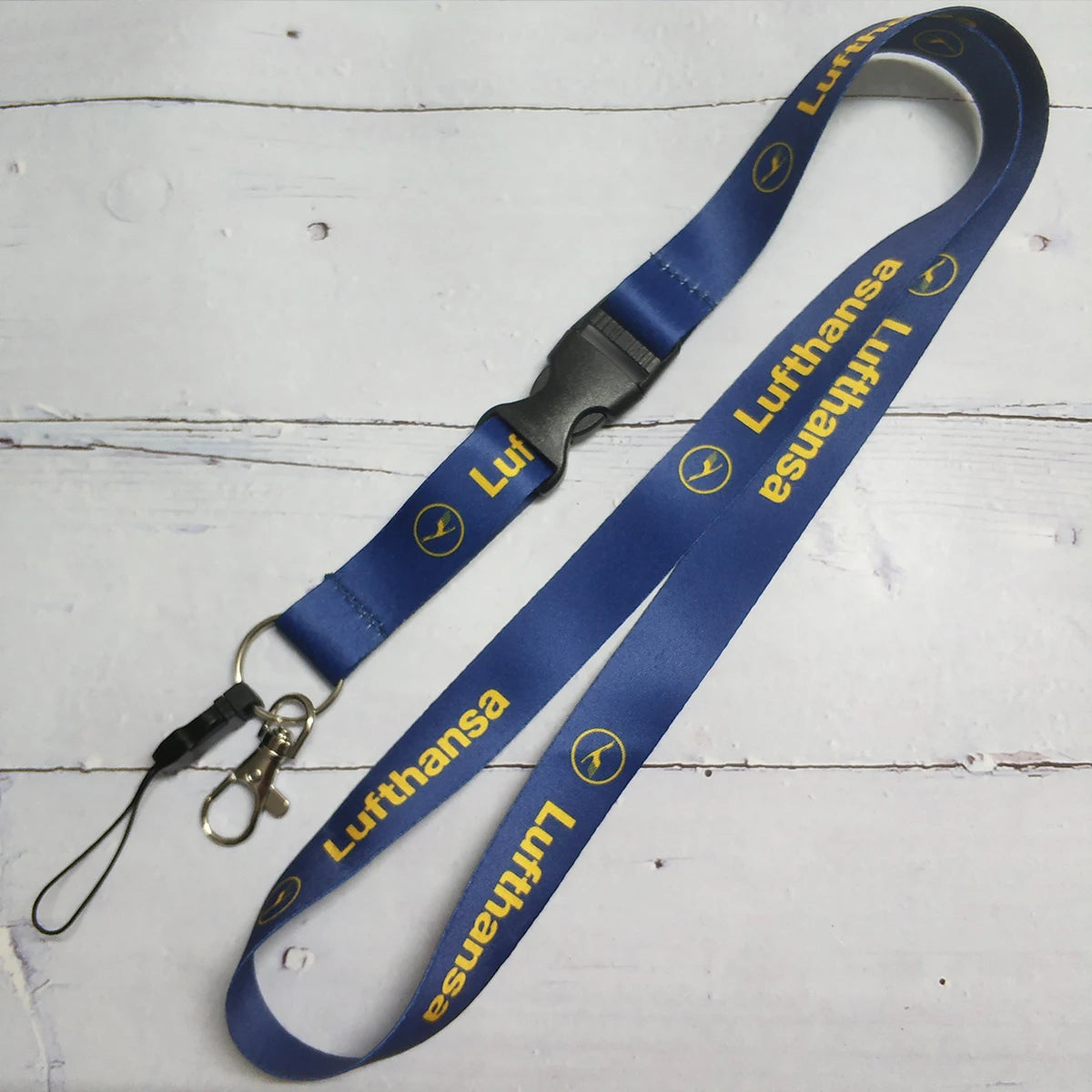 Chaveiro Cordão de Pescoço Aviação (Lanyard Piloto & Tripulação)
