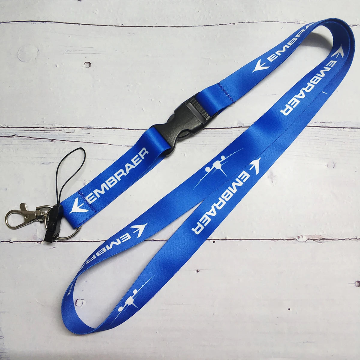Chaveiro Cordão de Pescoço Aviação (Lanyard Piloto & Tripulação)