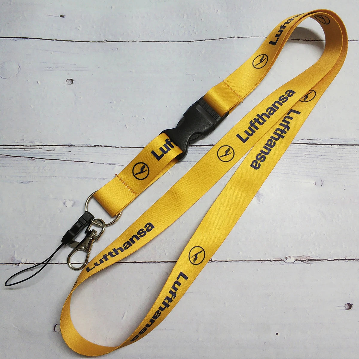 Chaveiro Cordão de Pescoço Aviação (Lanyard Piloto & Tripulação)