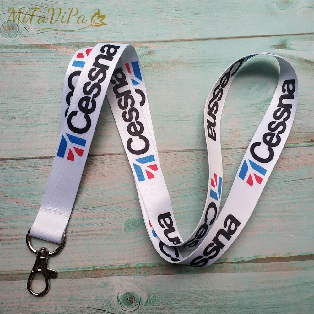 Chaveiro Cordão de Pescoço Aviação (Lanyard Piloto & Tripulação)