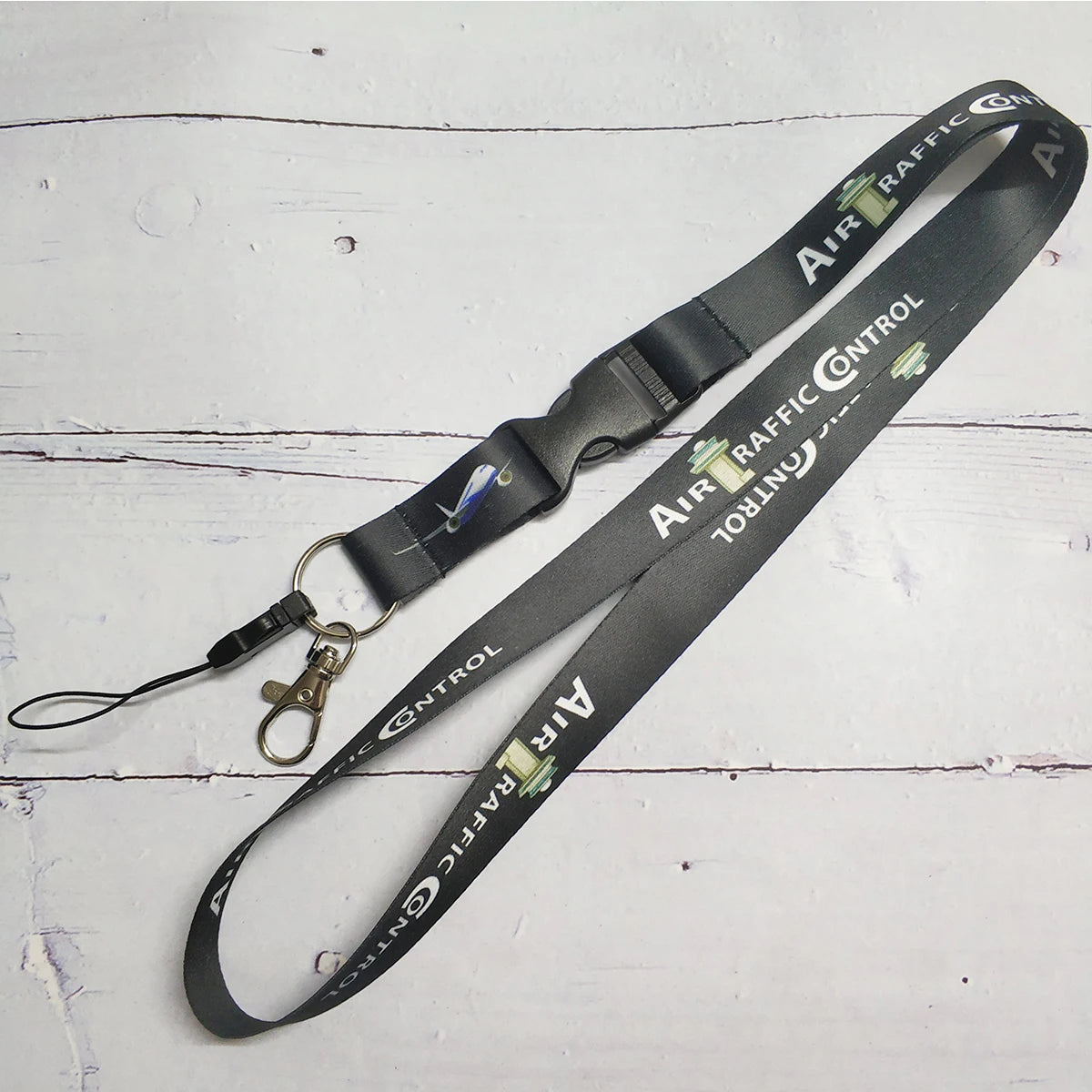 Chaveiro Cordão de Pescoço Aviação (Lanyard Piloto & Tripulação)