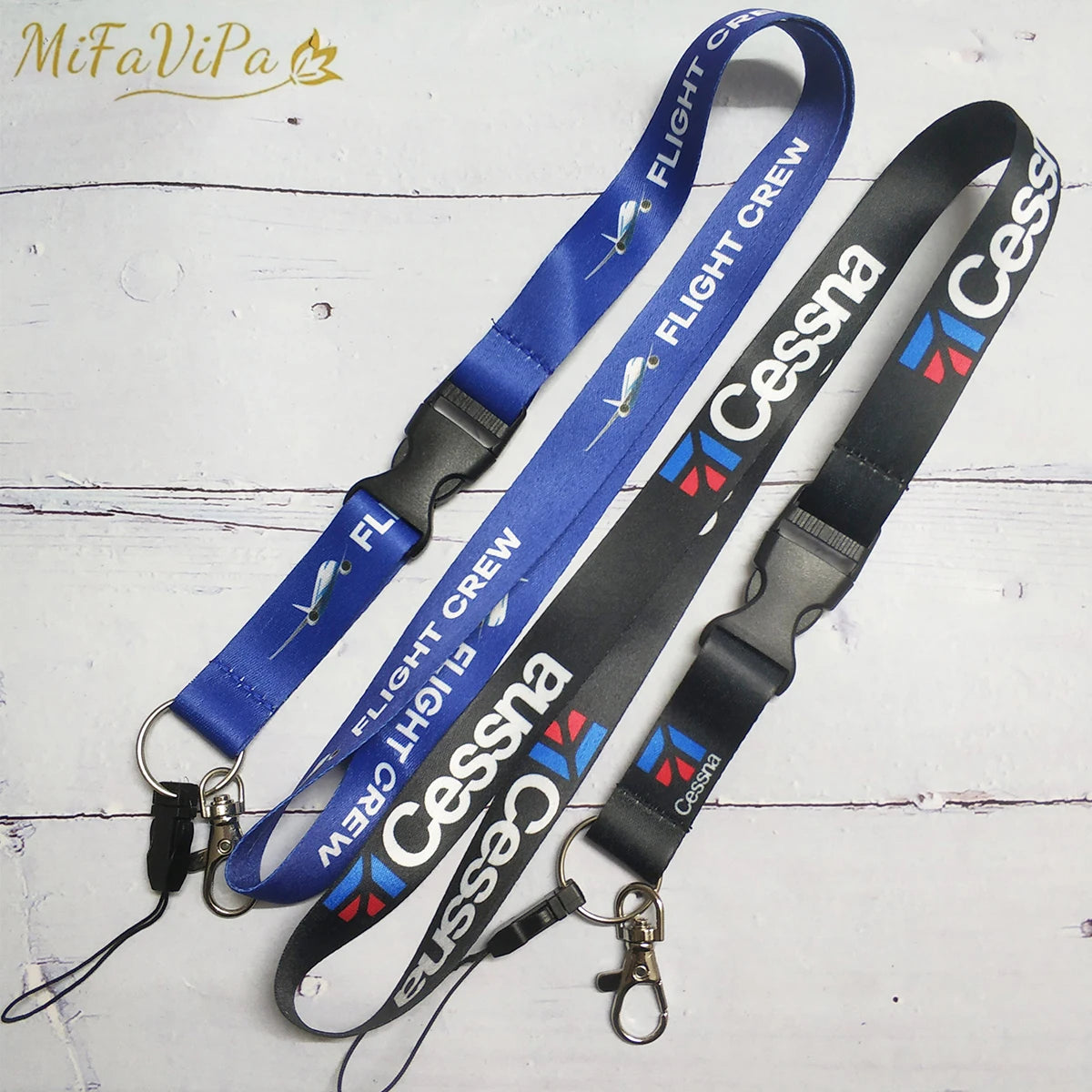 Chaveiro Cordão de Pescoço Aviação (Lanyard Piloto & Tripulação)