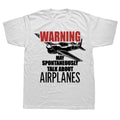 Camiseta Masculina Estampa Avião Vintage Algodão