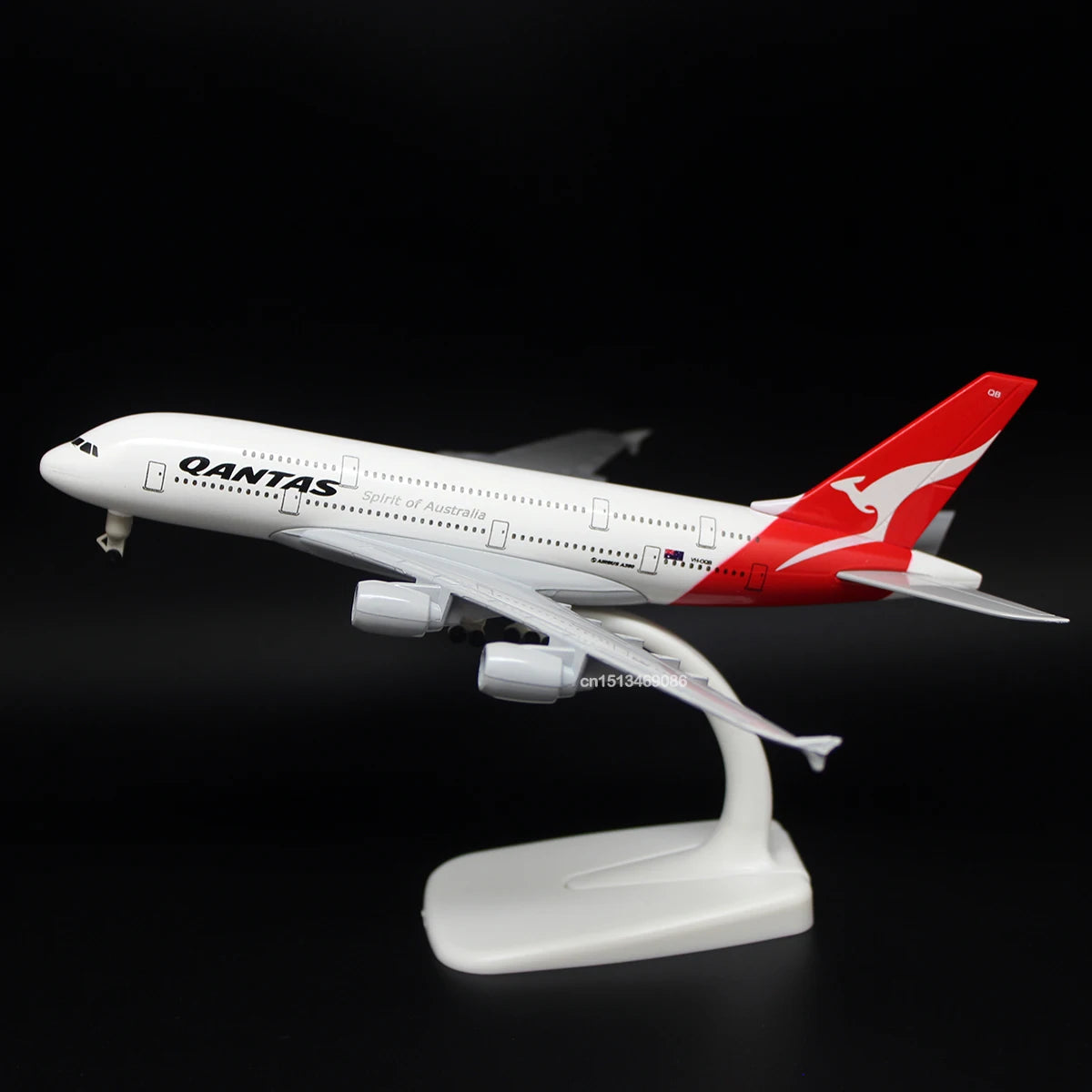 Miniatura de Avião em Metal 20cm Coleção Airbus, Concorde e Beluga