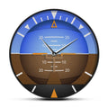 Relógio de Parede Indicador de Atitude Aviação (Horizonte Artificial)