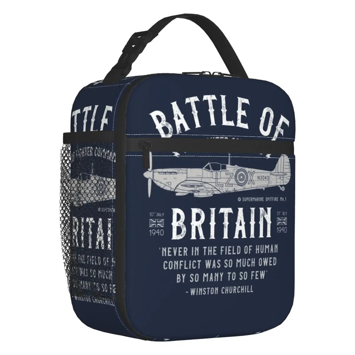 Bolsa Térmica Lancheira Temática Aviação Pilot & Crew