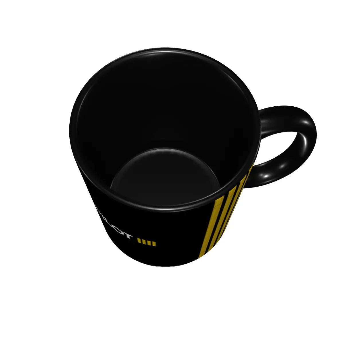 Caneca de Cerâmica Listras de Capitão 330ml