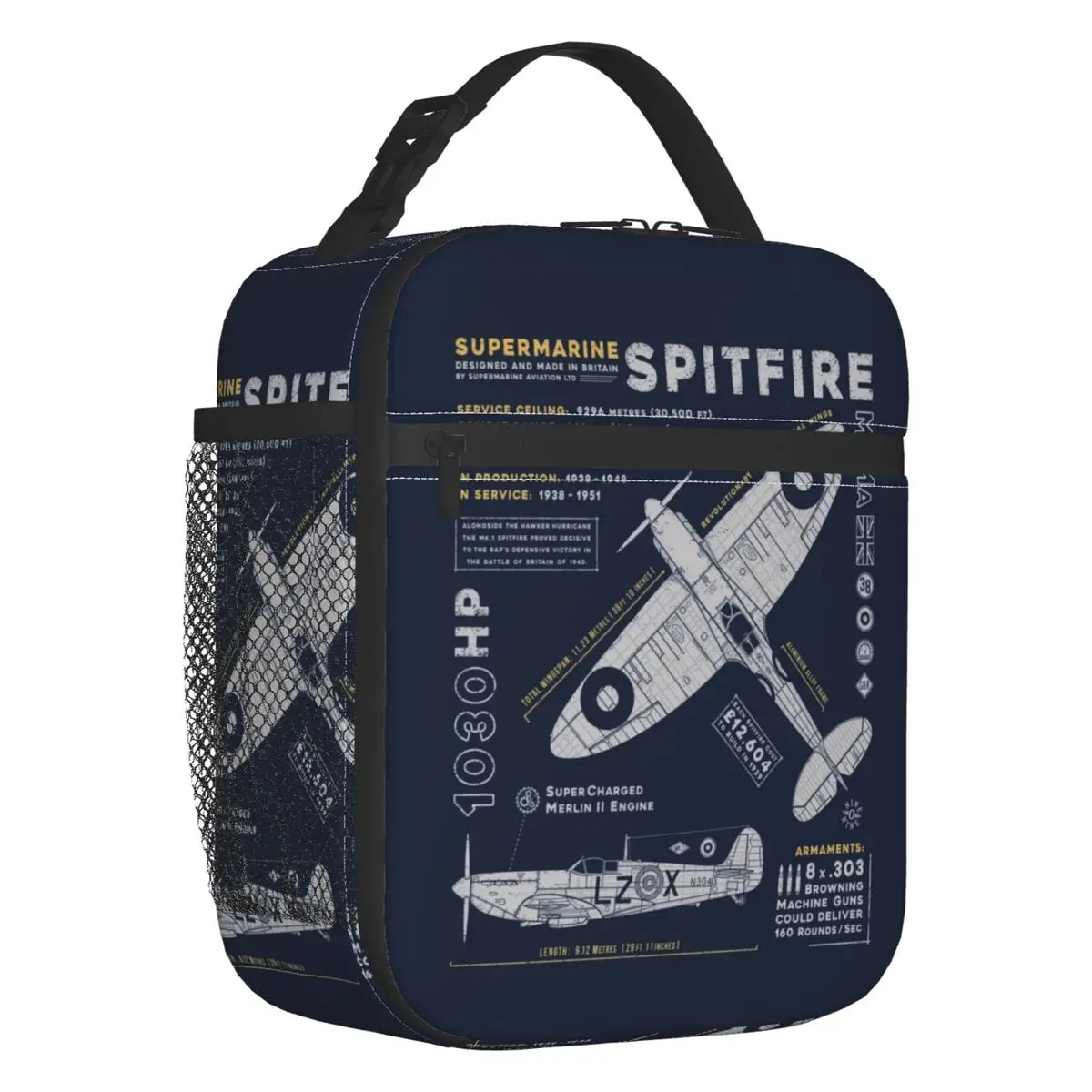 Bolsa Térmica Lancheira Temática Aviação Pilot & Crew