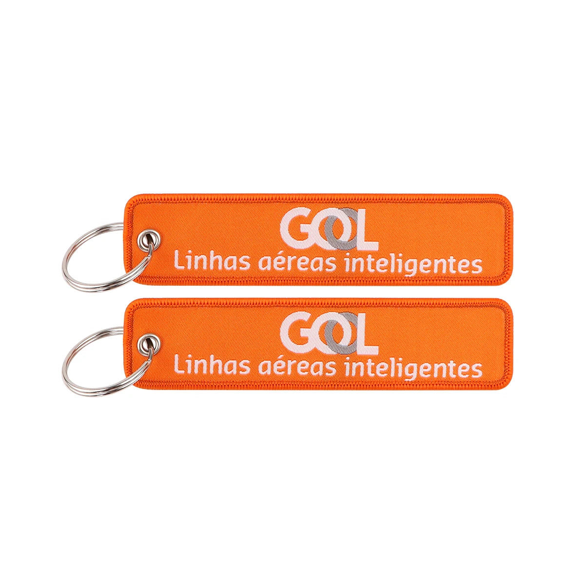 Chaveiro Bordado de Aviação – Frases e Companhias Aéreas