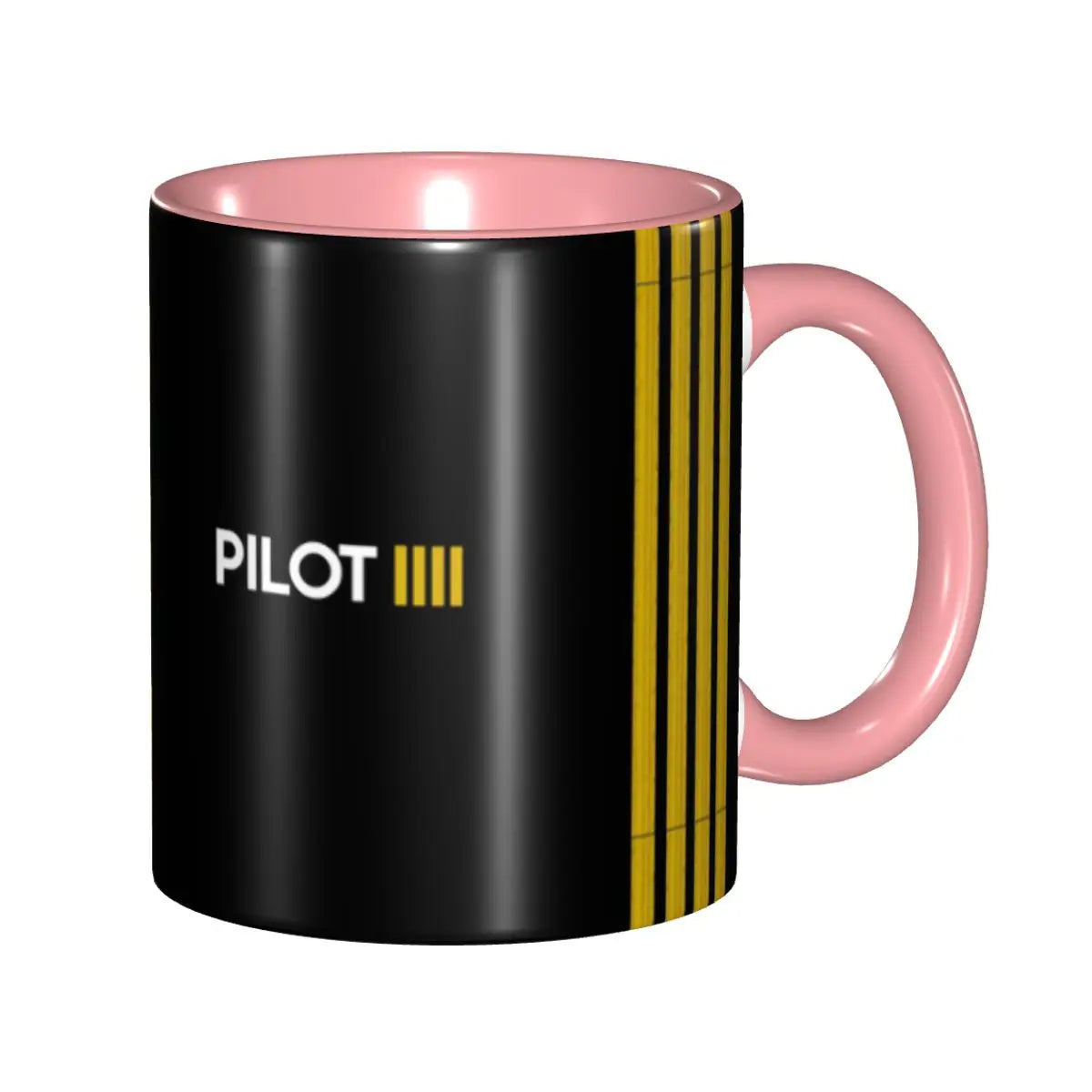 Caneca de Cerâmica Listras de Capitão 330ml