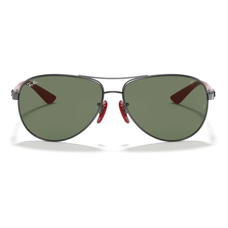 Óculos de Sol Aviador Scuderia Ferrari Lentes Polarizadas UV400