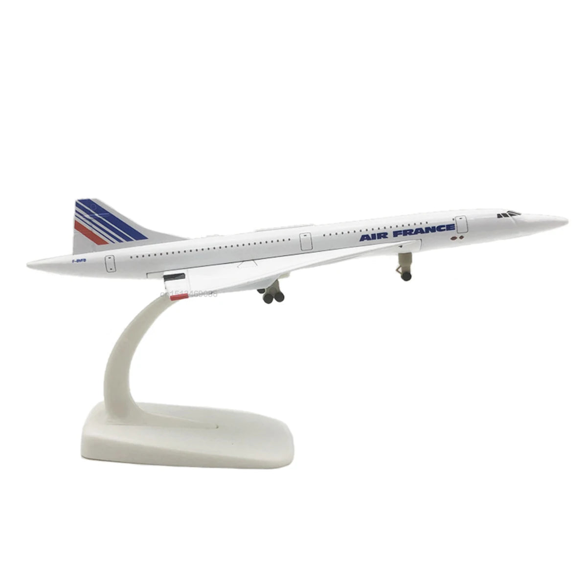 Miniatura de Avião em Metal 20cm Coleção Airbus, Concorde e Beluga