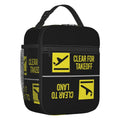 Bolsa Térmica Lancheira Temática Aviação Pilot & Crew