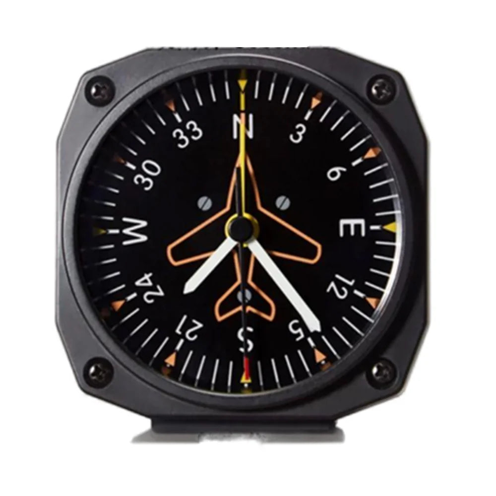 Relógio Despertador de Mesa Instrumento de Voo 1:1 (Estilo Cessna / Diamond)