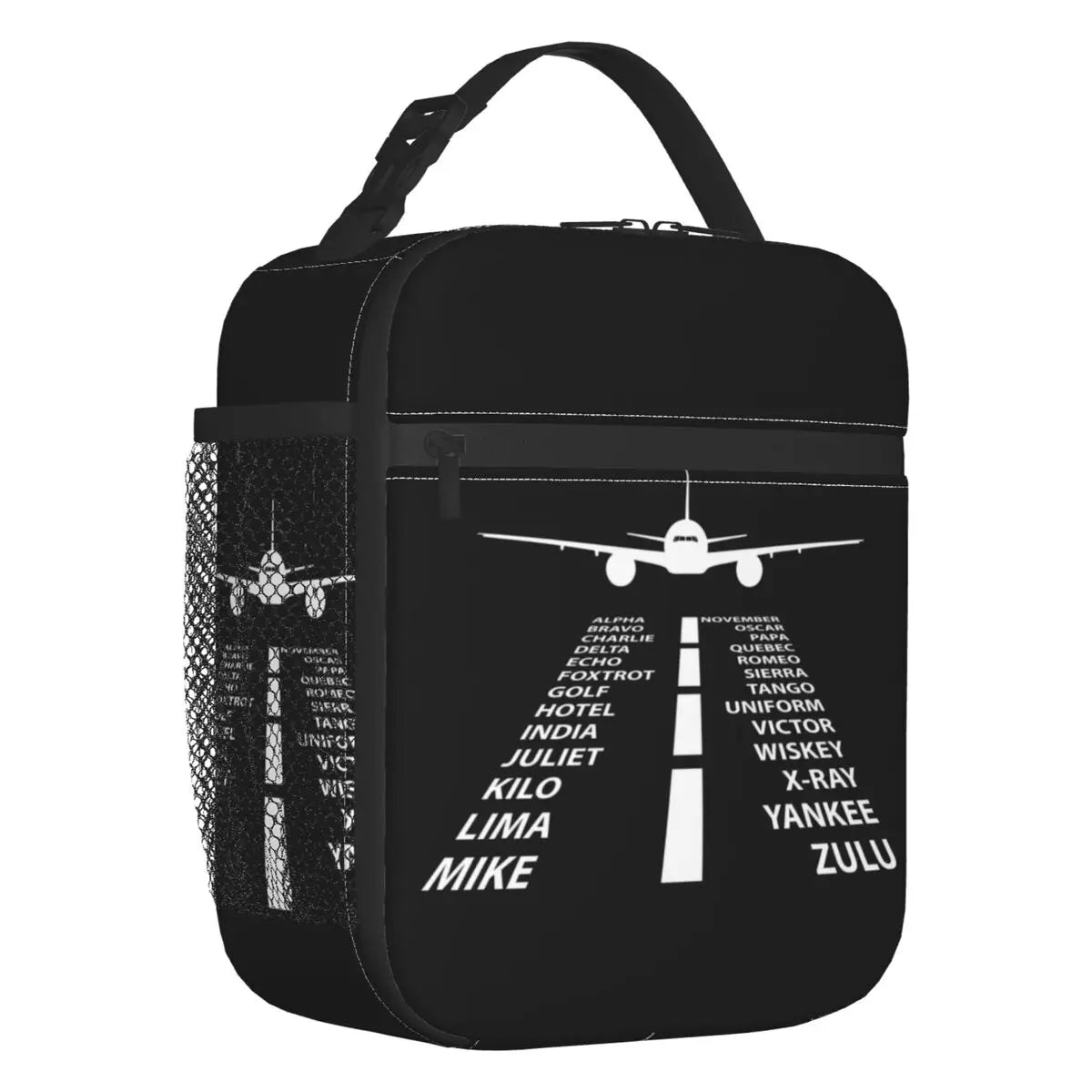 Bolsa Térmica Lancheira Temática Aviação Pilot & Crew