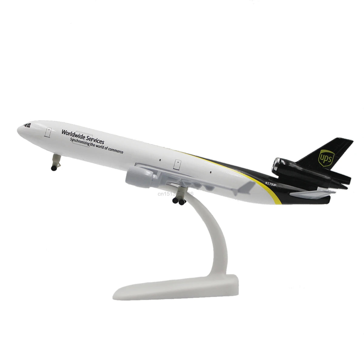 Miniatura de Avião em Metal 20cm Coleção Airbus, Concorde e Beluga