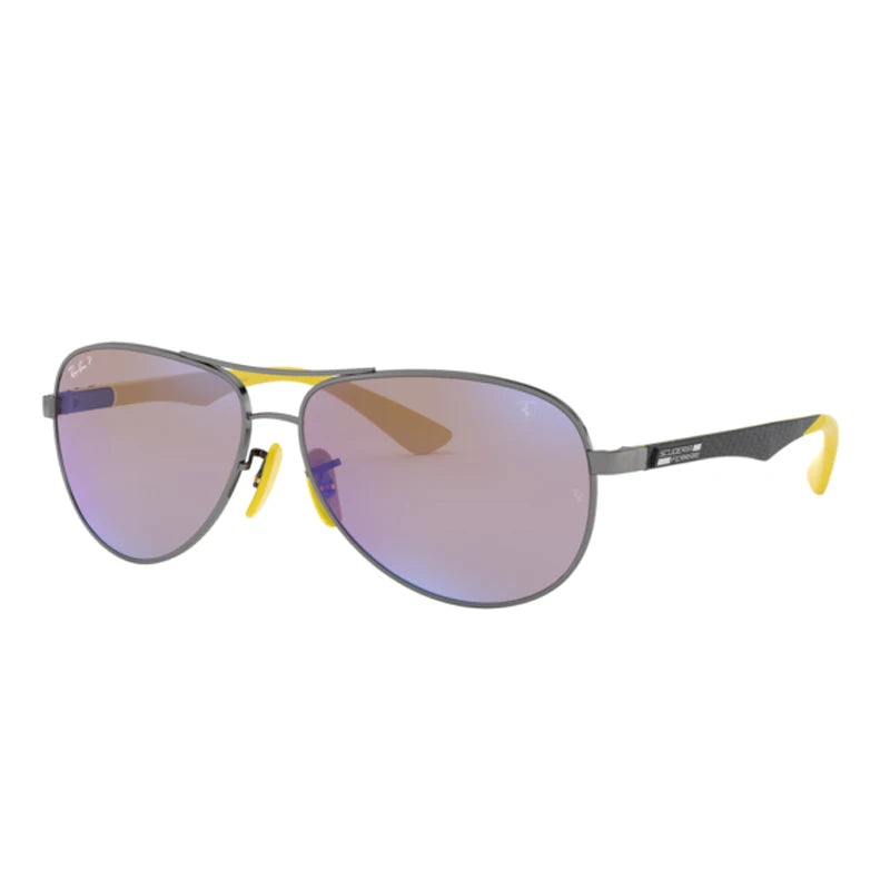 Óculos de Sol Aviador Scuderia Ferrari Lentes Polarizadas UV400