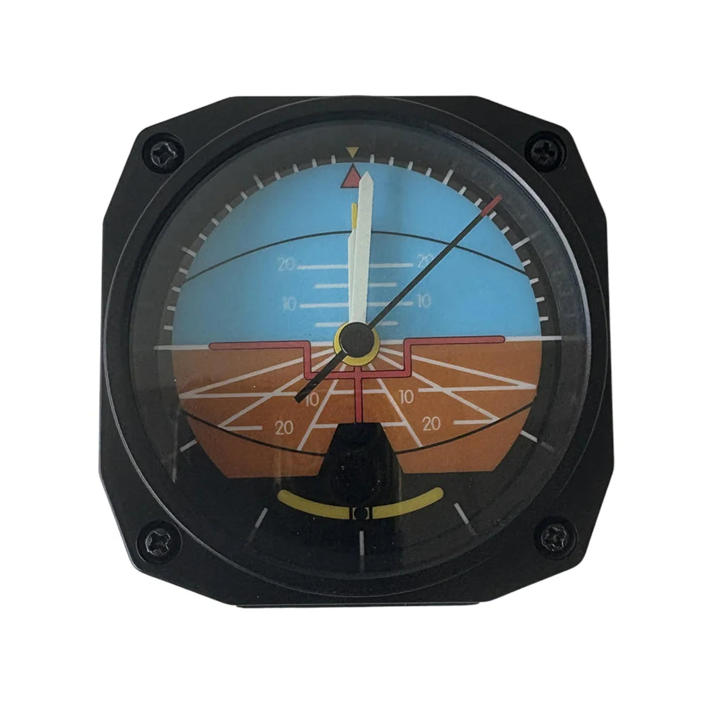 Relógio Despertador de Mesa Instrumento de Voo 1:1 (Estilo Cessna / Diamond)