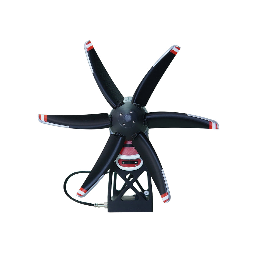 Modelo Motorizado de Motor C-130 Hercules com Hélice de Passo Variável
