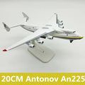 Miniatura de Avião Antonov An-225 Mriya em Metal (20cm - Escala 1:400)